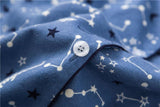 Camicia da notte lunga in cotone da donna - Camicia da donna ATREND