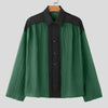 Camicia patchwork da uomo ATREND