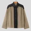 Camicia patchwork da uomo ATREND