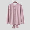 Camicia scavata con fiocco da uomo ATREND