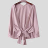 Camicia scavata con fiocco da uomo ATREND