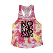 Canottiera casual multicolor con lettere da uomo ATREND