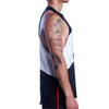Canottiera sportiva a strisce da uomo ATREND