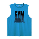 Canottiera sportiva casual con lettere da uomo ATREND