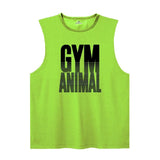Canottiera sportiva casual con lettere da uomo ATREND