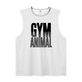 Canottiera sportiva casual con lettere da uomo ATREND