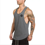 Canottiera sportiva casual con logo da uomo ATREND