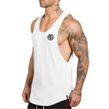 Canottiera sportiva casual con logo da uomo ATREND
