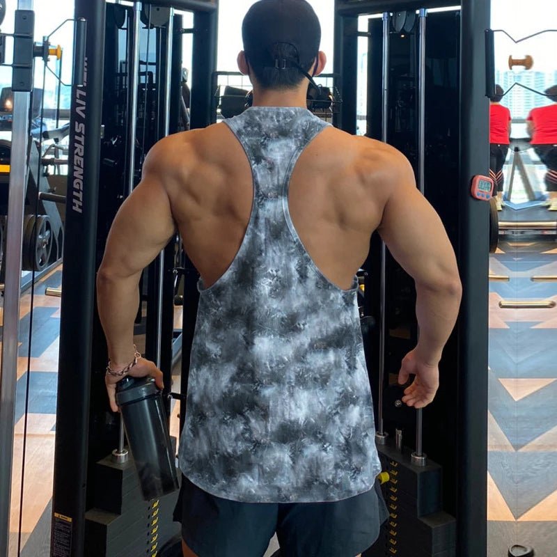 Canottiera sportiva mimetica da uomo ATREND