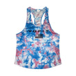 Canottiera sportiva multicolor con scritta da uomo ATREND