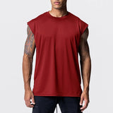 Canottiera sportiva oversize senza maniche da uomo ATREND