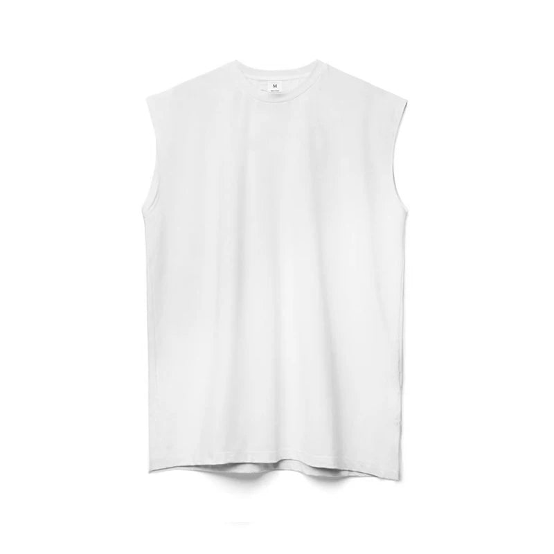 Canottiera sportiva oversize senza maniche da uomo ATREND