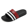 Ciabatte casual a strisce con stelle da uomo ATREND