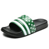 Ciabatte casual a strisce con stelle da uomo ATREND