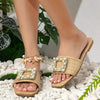 Ciabatte casual outdoor con perle da donna ATREND