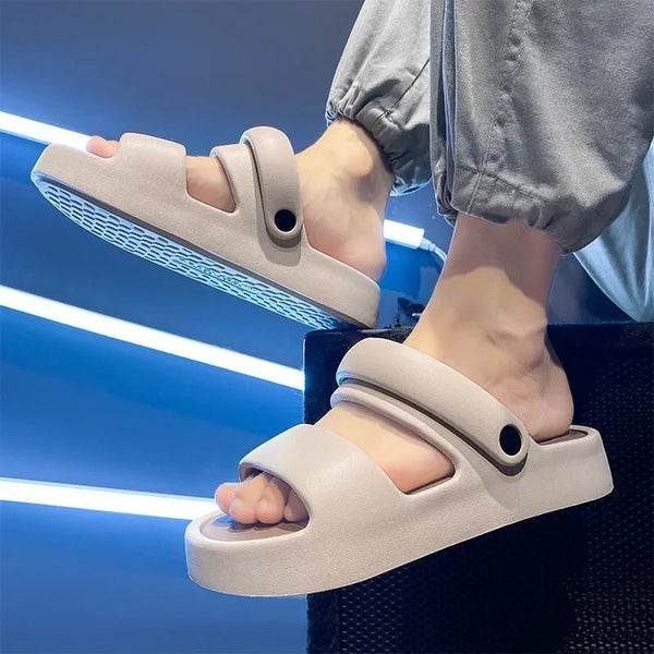 Ciabatte con doppia fascia anti scivolo da uomo ATREND