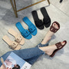 Ciabatte con fascia geometrica da donna ATREND