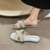 Ciabatte oudoor con fascia in perle da donna ATREND