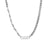 Collana a catena con clavicola stile hip - hop in acciaio da uomo ATREND