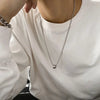 Collana casual con ciondolo in acciaio inossidabile da uomo ATREND