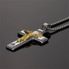 Collana classica con ciondolo a forma di croce in acciaio da uomo ATREND