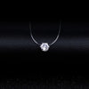 Collana con catena trasparente con pendente da donna ATREND