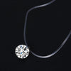 Collana con catena trasparente con pendente da donna ATREND
