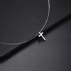 Collana con catena trasparente con pendente da donna ATREND
