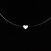 Collana con catena trasparente con pendente da donna ATREND