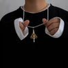 Collana con ciondolo a forma di spada in acciaio al titanio da uomo ATREND