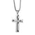 Collana con ciondolo croce in acciaio inossidabile da uomo ATREND