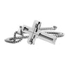Collana con ciondolo croce in acciaio inossidabile da uomo ATREND