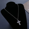 Collana con ciondolo croce in acciaio inossidabile da uomo ATREND