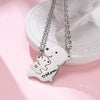 Collana con orso in acciaio da donna ATREND