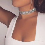 Collana girocollo con brillantini da donna ATREND