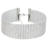 Collana girocollo con brillantini da donna ATREND