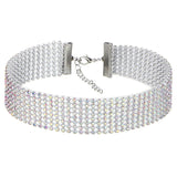 Collana girocollo con brillantini da donna ATREND