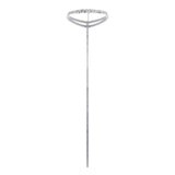 Collana girocollo pendente con brillantini da donna ATREND