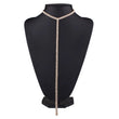 Collana girocollo pendente con brillantini da donna ATREND