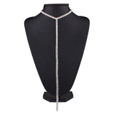 Collana girocollo pendente con brillantini da donna ATREND