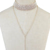 Collana girocollo pendente con brillantini da donna ATREND