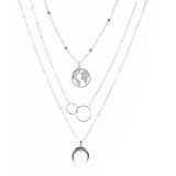 Collana multistrato con pendenti da donna ATREND