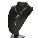 Collana multistrato con pendenti da donna ATREND