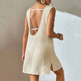 Copri costume casual corto da donna - copri costume ATREND