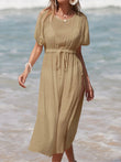 Copri costume con spacchi laterali da donna - copri costume ATREND