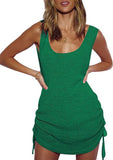 Copri costume corto a maglia da donna - copri costume ATREND