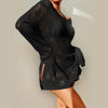 Copricostume a maniche lunghe traforato da donna ATREND