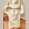 Copricostume a maniche lunghe traforato da donna ATREND