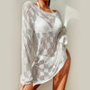 Copricostume a maniche lunghe traforato da donna ATREND
