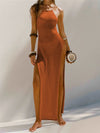 Copricostume casual con spacchi laterali da donna ATREND